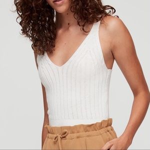 Aritzia Wilfred Suzette Knit Tank sz. S
